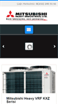 Mobile Screenshot of mitsubishiklimavrf.com